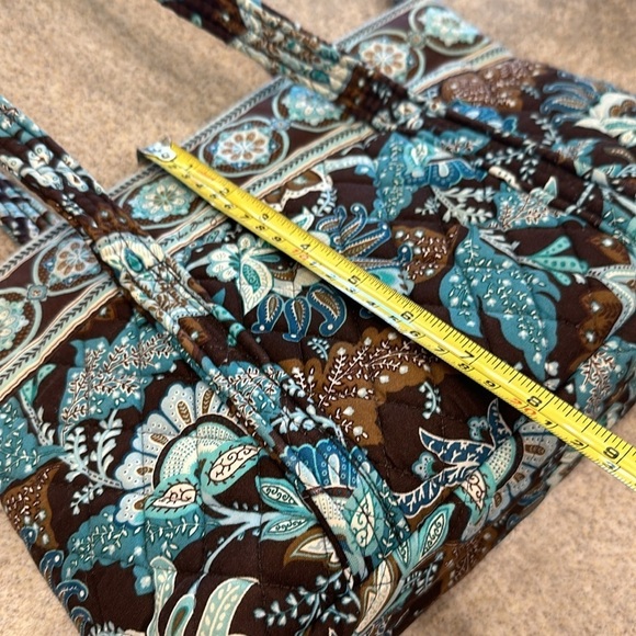 Vera Bradley Java Blue Print Medium Size Bag Cute! - Picture 6 of 13